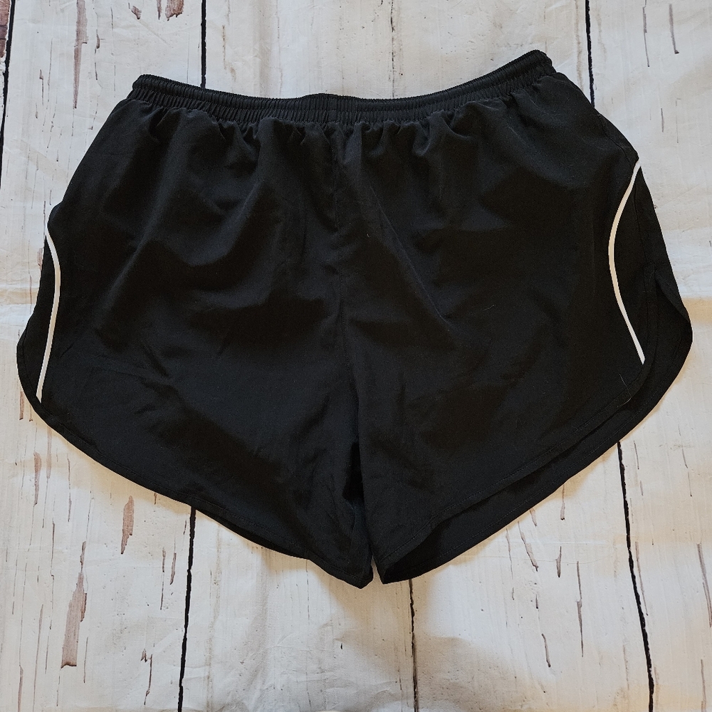 Mono B Women's Black Athletic Running Shorts Size XL